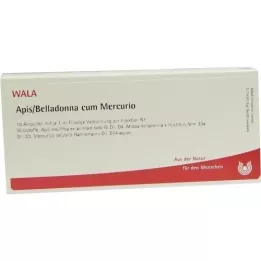 APIS BELLADONNA cum Mercurio-ampullen, 10X1 ml