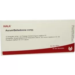 AURUM/BELLADONNA comp. ampullen, 10X1 ml