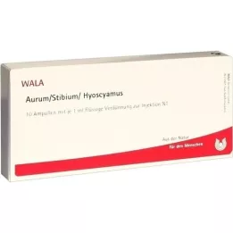 AURUM/STIBIUM/Hyoscyamus-ampullen, 10X1 ml
