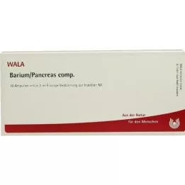 BARIUM/PANCREAS comp. ampullen, 10X1 ml