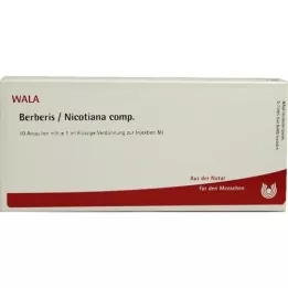 BERBERIS/NICOTIANA comp. ampullen, 10X1 ml