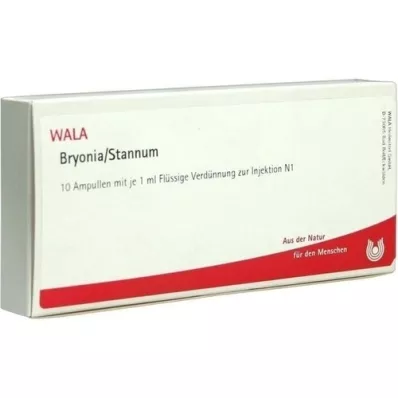 BRYONIA STANNUM Ampullen, 10X1 ml BRYONIA STANNUM Ampullen, 10X1 ml