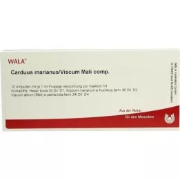 CARDUUS MARIANUS/VISCUM mali comp.ampullen, 10X1 ml