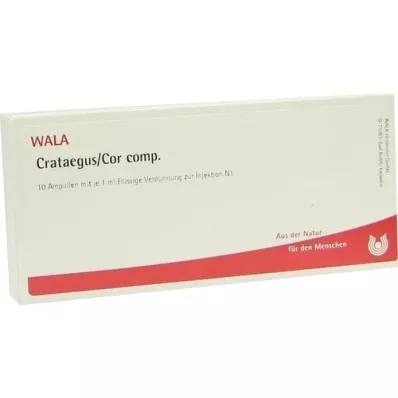 CRATAEGUS COR comp. ampullen, 10X1 ml CRATAEGUS COR comp. ampullen, 10X1 ml