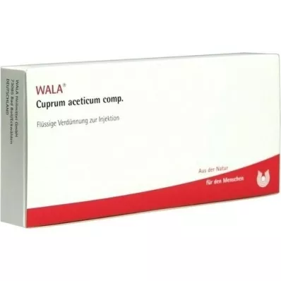 CUPRUM ACETICUM COMP.Ampullen, 10X1 ml CUPRUM ACETICUM COMP.Ampullen, 10X1 ml