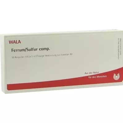 FERRUM SULFUR comp. ampullen, 10X1 ml FERRUM SULFUR comp. ampullen, 10X1 ml