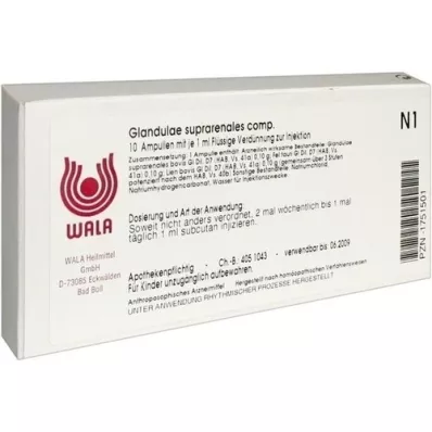 GLANDULAE SUPRARENALES comp. ampullen, 10X1 ml
