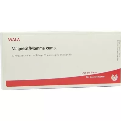 MAGNESIT/MAMMA comp. ampullen, 10X1 ml MAGNESIT/MAMMA comp. ampullen, 10X1 ml