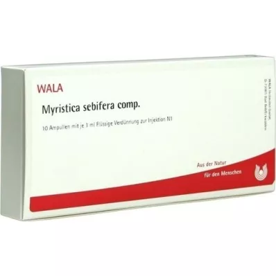 MYRISTICA SEBIFERA COMP.Ampullen, 10X1 ml MYRISTICA SEBIFERA COMP.Ampullen, 10X1 ml