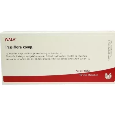 PASSIFLORA COMP.Ampullen, 10X1 ml PASSIFLORA COMP.Ampullen, 10X1 ml