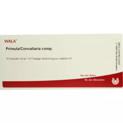 PRIMULA/CONVALLARIA comp. ampullen, 10X1 ml