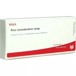 RHUS TOXICODENDRON COMP Ampullen, 10X1 ml