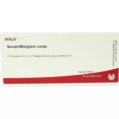 SECALE/BLEIGLANZ comp. ampullen, 10X1 ml