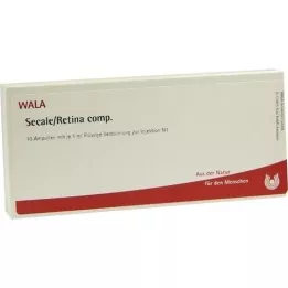 SECALE RETINA comp. ampullen, 10X1 ml