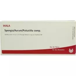 SPONGIA/AURUM/Pulsatilla-comp. ampullen, 10X1 ml
