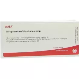 STROPHANTHUS/NICOTIANA comp. ampullen, 10X1 ml