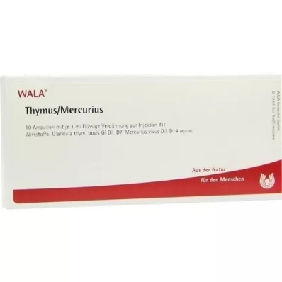 THYMUS/MERCURIUS Ampullen, 10X1 ml THYMUS/MERCURIUS Ampullen, 10X1 ml