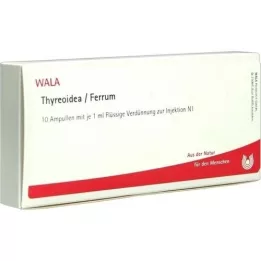 THYREOIDEA/Ferrum-ampullen, 10X1 ml
