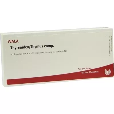 THYREOIDEA/Thymus comp. Ampullen, 10X1 ml THYREOIDEA/Thymus comp. Ampullen, 10X1 ml