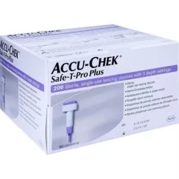 ACCU-CHEK Safe T Pro Plus lancetten, 200 stuks