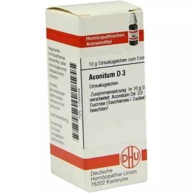 ACONITUM D 3 bolletjes, 10 g