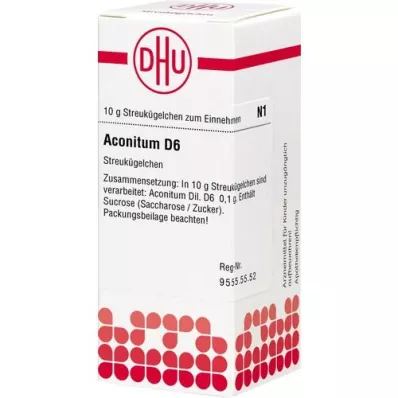 ACONITUM D 6 bolletjes, 10 g