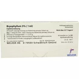 BRYOPHYLLUM 5% 1 ml oplossing voor injectie, 8X1 ml