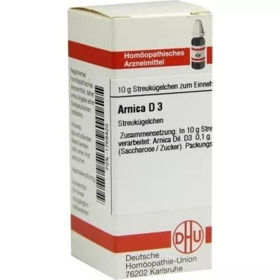 ARNICA D 3 bolletjes, 10 g ARNICA D 3 bolletjes, 10 g