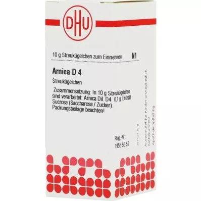 ARNICA D 4 bolletjes, 10 g ARNICA D 4 bolletjes, 10 g