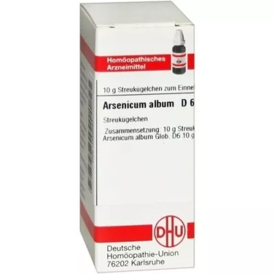 ARSENICUM ALBUM D 6 bolletjes, 10 g ARSENICUM ALBUM D 6 bolletjes, 10 g