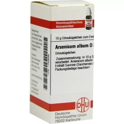 ARSENICUM ALBUM D 30 bolletjes, 10 g ARSENICUM ALBUM D 30 bolletjes, 10 g