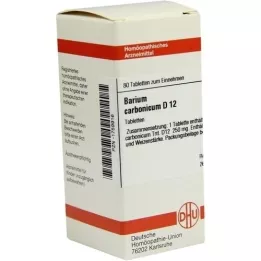 BARIUM CARBONICUM D 12 tabletten, 80 st