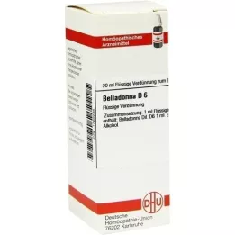 BELLADONNA D 6 Verdunning, 20 ml