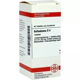 BELLADONNA D 4 tabletten, 80 st