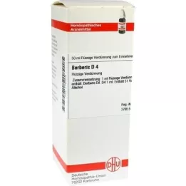 BERBERIS D 4 verdunning, 50 ml