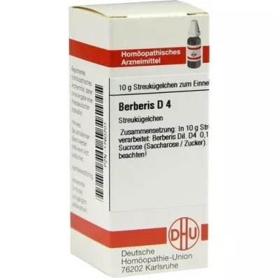 BERBERIS D 4 bolletjes, 10 g BERBERIS D 4 bolletjes, 10 g