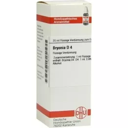 BRYONIA D 4 verdunning, 20 ml