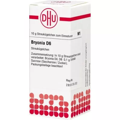 BRYONIA D 6 bolletjes, 10 g BRYONIA D 6 bolletjes, 10 g