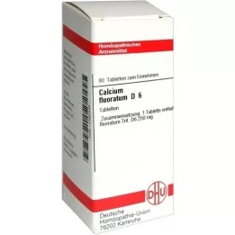 CALCIUM FLUORATUM D 6 tabletten, 80 st
