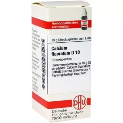 CALCIUM FLUORATUM D 10 bolletjes, 10 g
