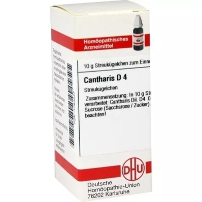 CANTHARIS D 4 bolletjes, 10 g CANTHARIS D 4 bolletjes, 10 g