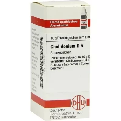 CHELIDONIUM D 6 bolletjes, 10 g CHELIDONIUM D 6 bolletjes, 10 g