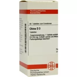 CHINA D 3 tabletten, 80 st