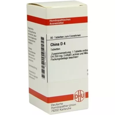 CHINA D 4 tabletten, 80 st