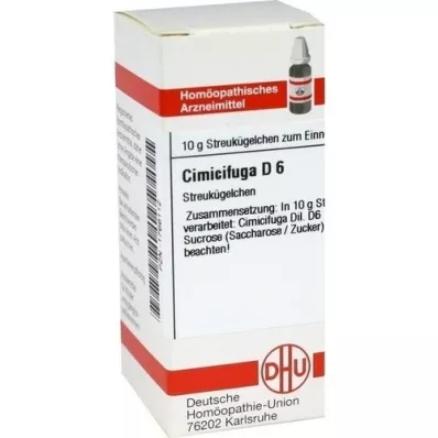 CIMICIFUGA D 6 bolletjes, 10 g
