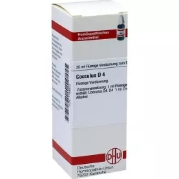 COCCULUS D 4 verdunning, 20 ml