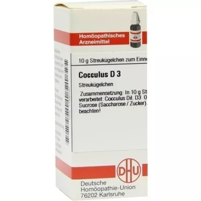 COCCULUS D 3 bolletjes, 10 g COCCULUS D 3 bolletjes, 10 g