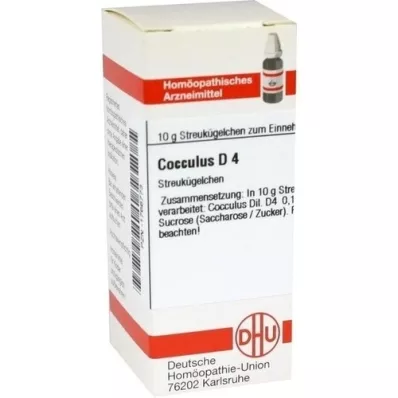 COCCULUS D 4 bolletjes, 10 g COCCULUS D 4 bolletjes, 10 g
