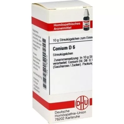 CONIUM D 6 bolletjes, 10 g