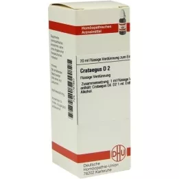 CRATAEGUS D 2 Verdunning, 20 ml
